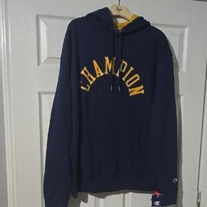 Champion Blue Classic Pullover Sweater